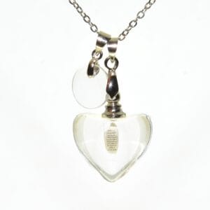 Kararmaz paslanmaz Çelik 316L Kalp Kristal Ayetel Kürsi