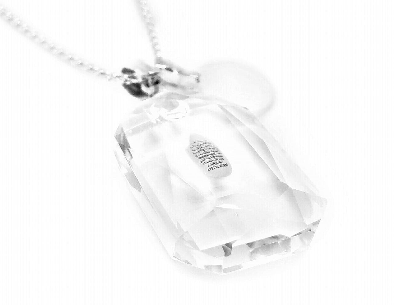 1. Sınıf mükemmel kesim kristal içinde Ayetel Kürsi