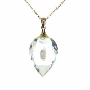 Nanopi 1. Kalite Gerçek Kristal 14 Ayar Altın