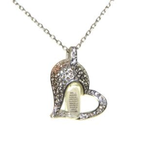 Ayetel Kürsi Kalp 925 Gümüş