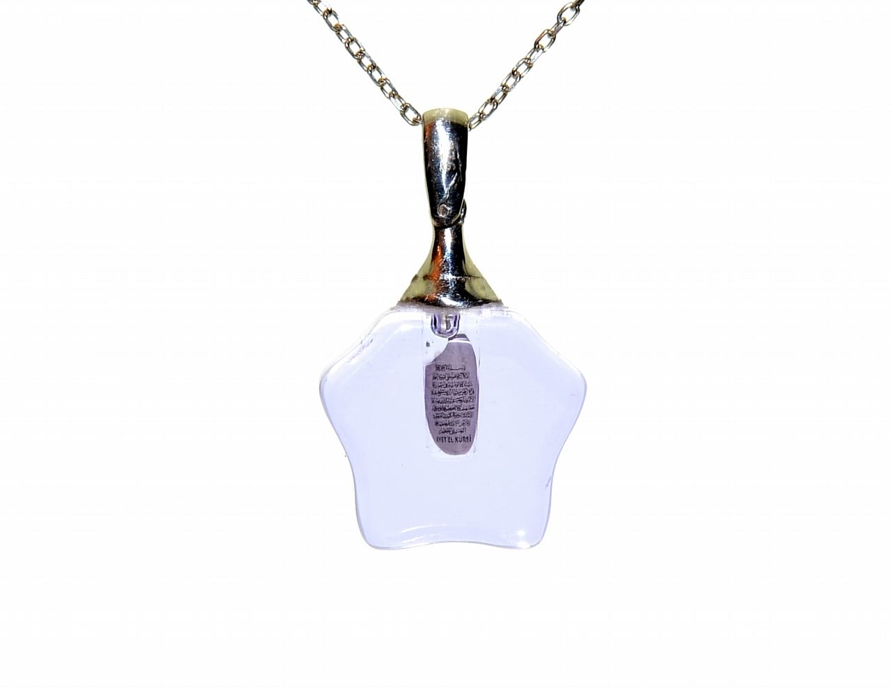 Lila Yıldız Kristal gümüş 925 ayar Lila Yıldız Kristal gümüş 925 ayar