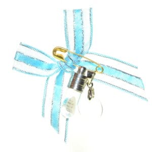 Nazar Ayeti kurdelalı mavi