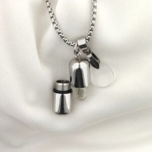 316L 10x30mm Paslanmaz Çelik Ayetel Kürsi Bakla zincirli